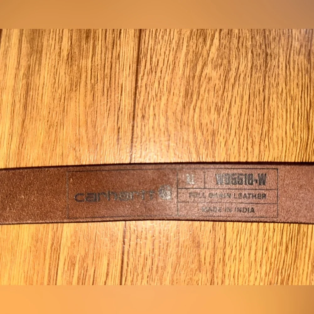 Kids Carhartt Full grain saddle leather Belt Sz XL W85518-W